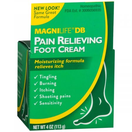 MagniLife DB Pain Relieving Foot Cream - 4 OZ