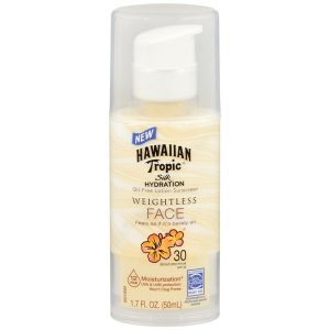 Hawaiian Tropic Silk Weightless Face Sunscreen SPF 30 - 1.7 OZ