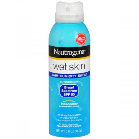 Neutrogena Wet Skin Sunscreen Spray SPF 50 - 5 OZ