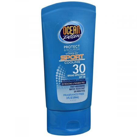 Ocean Potion Protect & Nourish Sport Cooling Sunscreen Lotion SPF 30 - 3 OZ