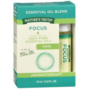 Nature's Truth On the Go Essential Oil Blend Roll-On Focus - 10 ML