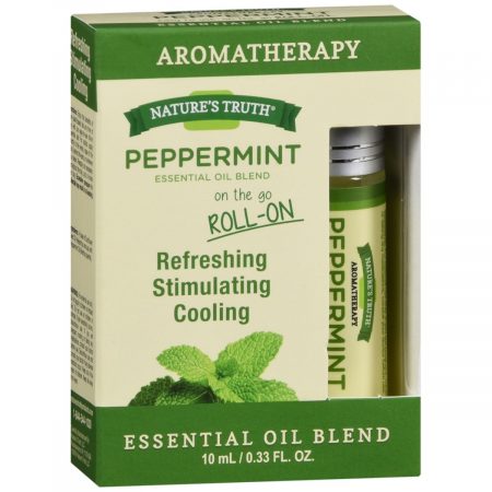 Nature's Truth On the Go Essential Oil Blend Roll-On Peppermint - 10 ML