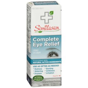 Similasan Complete Eye Relief Sterile Eye Drops - 0.33 OZ