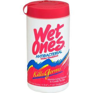 WET ONES Towelettes Antibacterial - 40 EA