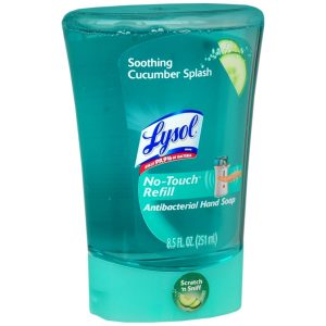 LYSOL No-Touch Hand Soap Refill Soothing Cucumber Splash - 8.5 OZ