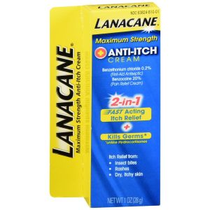 Lanacane Anti-Itch Cream Maximum Strength - 1 OZ