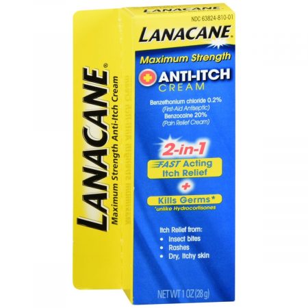 Lanacane Anti-Itch Cream Maximum Strength - 1 OZ