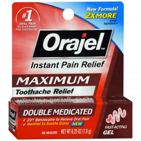 Orajel Maximum Toothache Relief Gel - 0.25 OZ