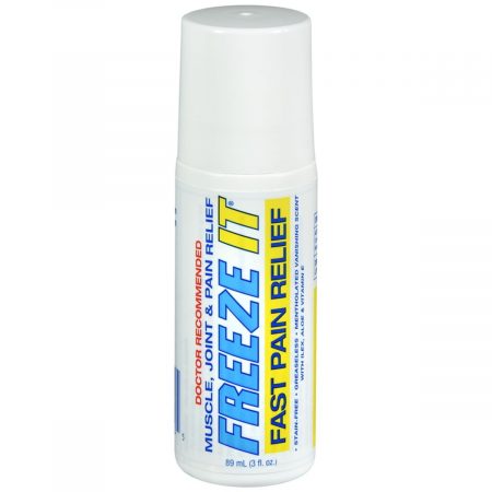 Freeze-It Muscle, Joint & Pain Relief Roll-On - 3 OZ
