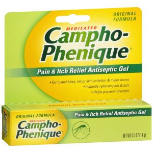 Campho-Phenique Pain & Itch Relief Antiseptic Gel Original Formula - 0.5 OZ