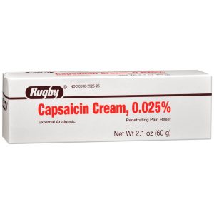 Rugby Capsaicin Cream Penetrating Pain Relief - 60 GM