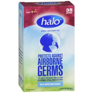 Halo Oral Antiseptic Berry - 1 OZ