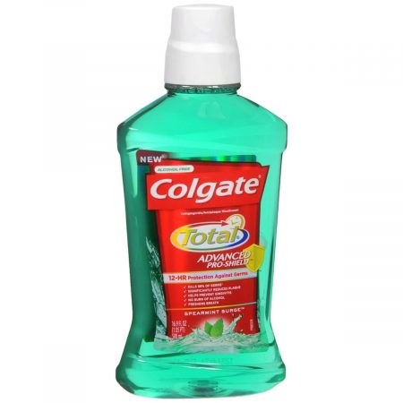 Colgate Total Advanced Pro-Shield Mouthwash Spearmint Surge - 16.9 OZ