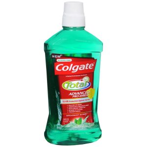 Colgate Total Advanced Pro-Shield Antigingivitis/Antiplaque Mouthwash Spearmint Blast - 33.8 OZ