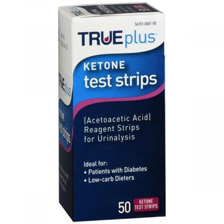 TRUEplus Ketone Test Strips - 50 EA