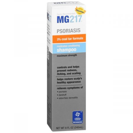 MG217 Psoriasis Medicated Conditioning Shampoo Maximum Strength - 8 OZ