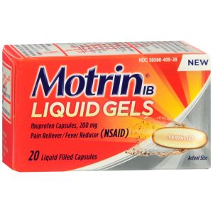 Motrin IB Liquid Gels - 20 CP