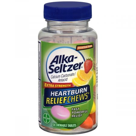 Alka-Seltzer Heartburn ReliefChews Tablets Assorted Fruit - 36 EA