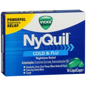 Vicks NyQuil Cold & Flu LiquiCaps - 16 CP