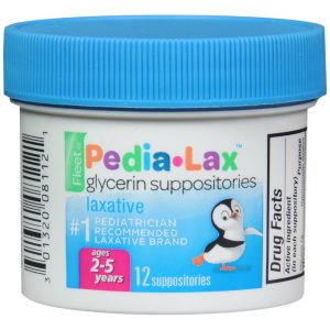 Fleet Pedia-Lax Glycerin Laxative Suppositories - 12 EA
