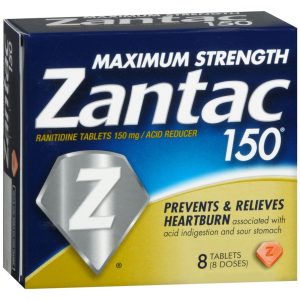 Zantac 150 Tablets - 8 TB