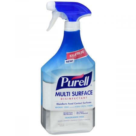 Purell Multi Surface Disinfectant Spray Fragrance Free - 28 OZ