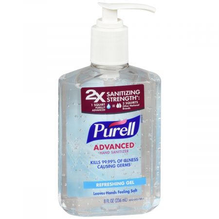 Purell Advanced Hand Sanitizer Refreshing Gel - 8 OZ