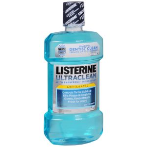 Listerine Ultraclean Antiseptic Mouthwash Arctic Mint - 1000 ML