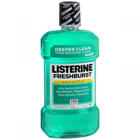 Listerine Antiseptic Mouthwash FreshBurst - 1000 ML