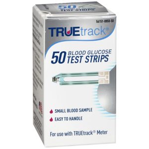 TrueTrack Blood Glucose Test Strips - 50 EA