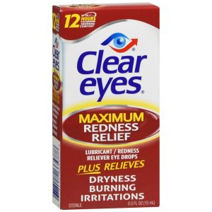 Clear Eyes Maximum Redness Relief Eye Drops - 0.5 OZ