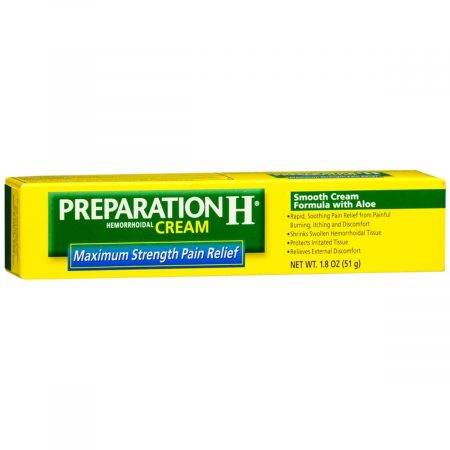 Preparation H Hemorrhoidal Cream Maximum Strength - 1.8 OZ