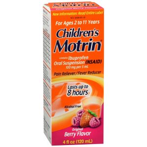 Motrin Children's Ibuprofen Oral Suspension Original Berry Flavor - 4 OZ