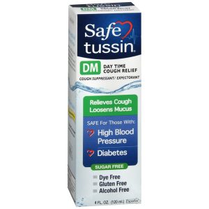 Safetussin DM Day Time Cough Relief Liquid - 4 OZ