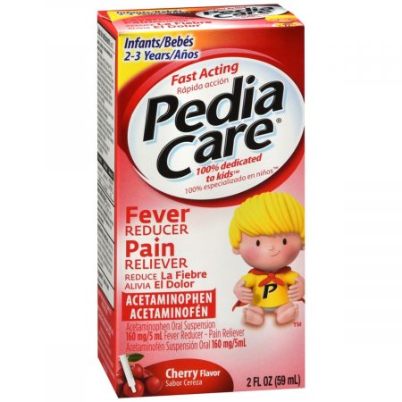 PediaCare Fever Reducer/Pain Reliever Drops Cherry - 2 OZ