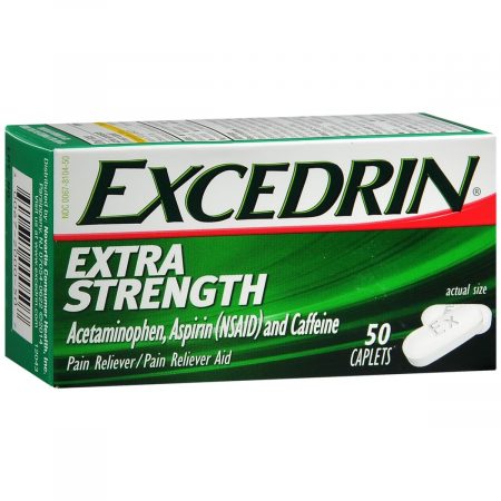 Excedrin Extra Strength Caplets - 50 CP