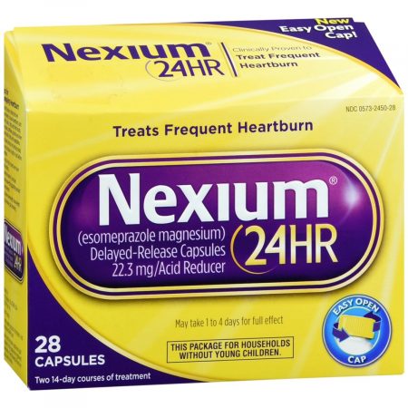Nexium 24HR Capsules - 28 CP