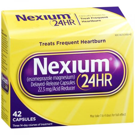 Nexium 24HR Capsules - 42 CP