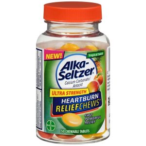 Alka-Seltzer Ultra Strength Heartburn Relief Chews Tropical Twist - 50 EA