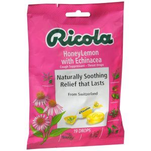 Ricola Throat Drops HoneyLemon with Echinacea - 19 EA