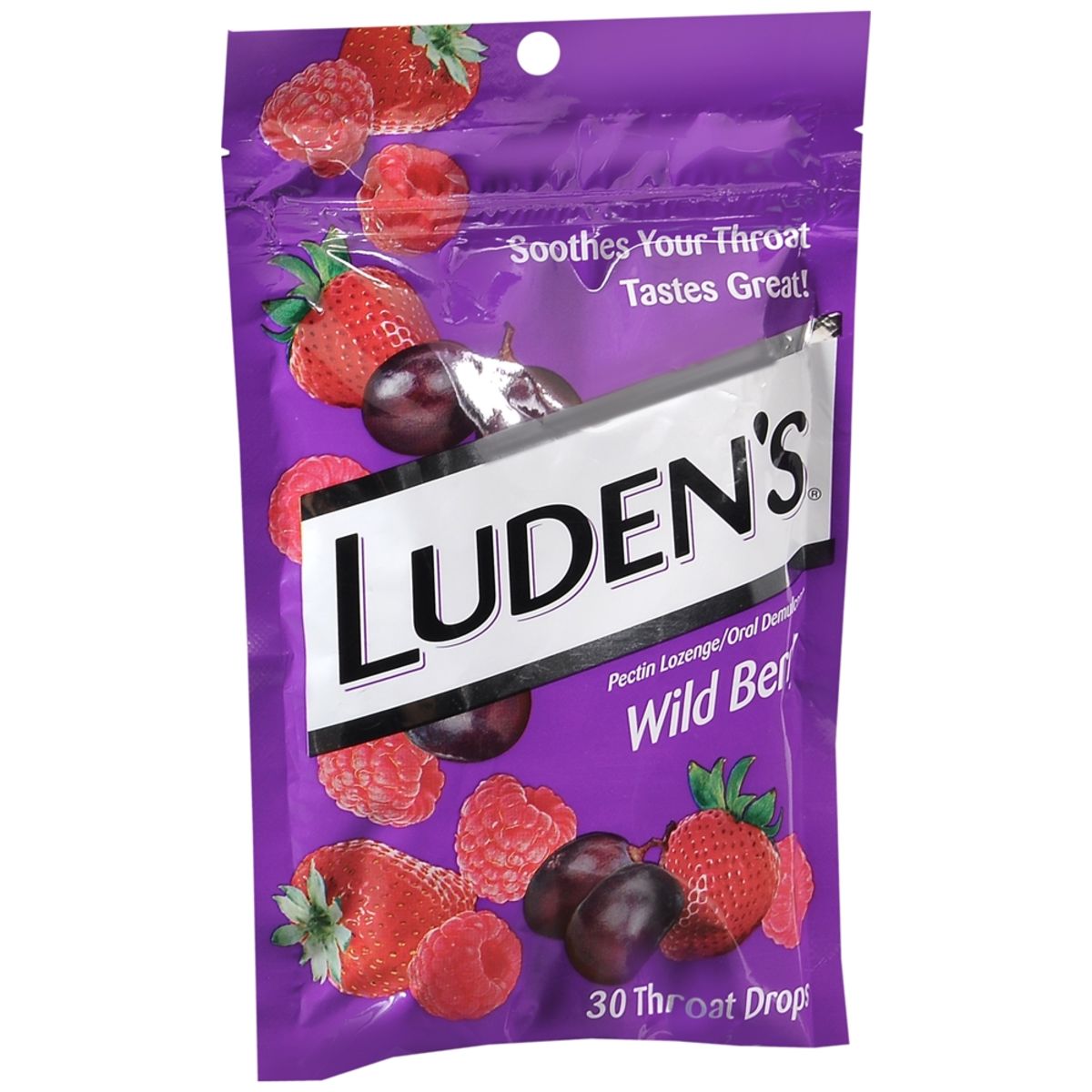 Luden's Throat Drops Wild Berry - 30 EA 1 Luden's Throat Drops Wild Berry - 30 EA