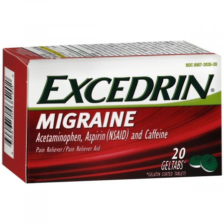 Excedrin Migraine Geltabs - 20 TB