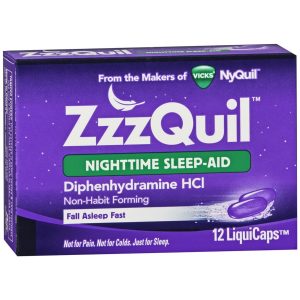ZzzQuil  Nighttime Sleep-Aid LiquiCaps - 12 CP