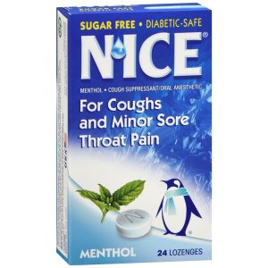 N'ice Lozenges Sugar Free Menthol - 24 EA