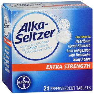 Alka-Seltzer Effervescent Tablets Extra Strength - 24 TB