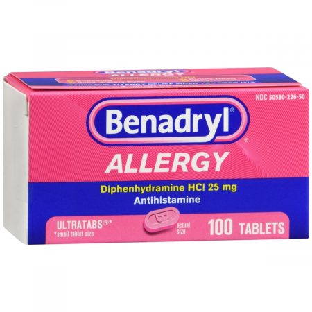 Benadryl Allergy Ultratabs - 100 TB