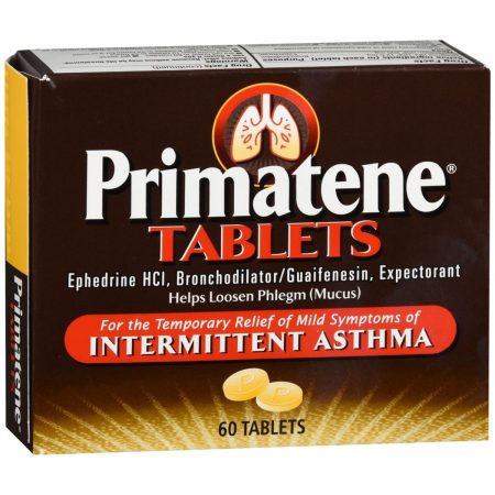 Primatene Intermittent Asthma Tablets - 60 TB