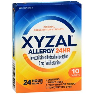 Xyzal Allergy 24 HR Tablets - 10 TB