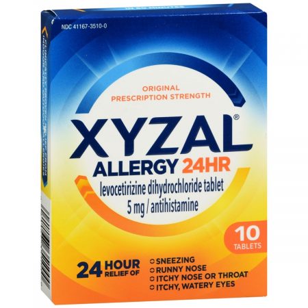 Xyzal Allergy 24 HR Tablets - 10 TB