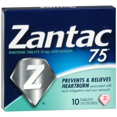 Zantac 75 Tablets - 10 TB